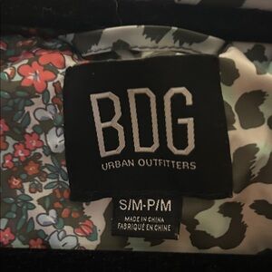 Urban Outfitters Floral and Camo Puffer Jacket